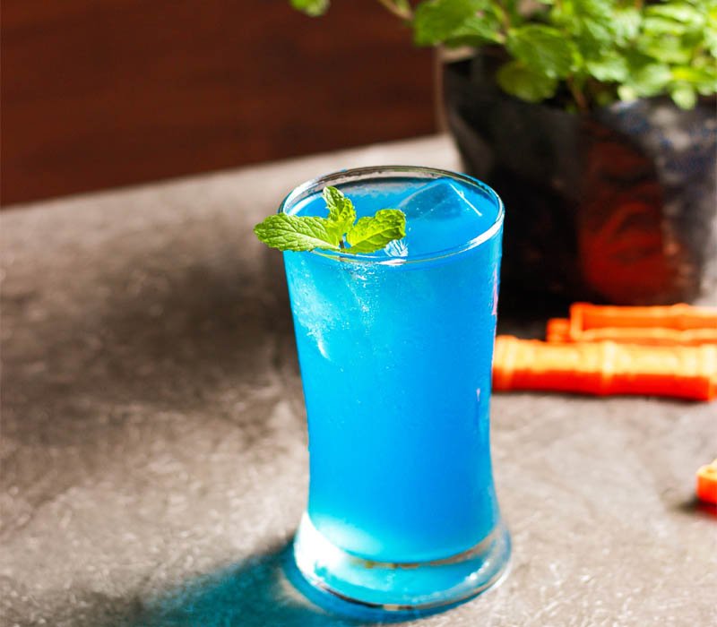 Blue Juice Mocktail Drink at Home - You Need to Try