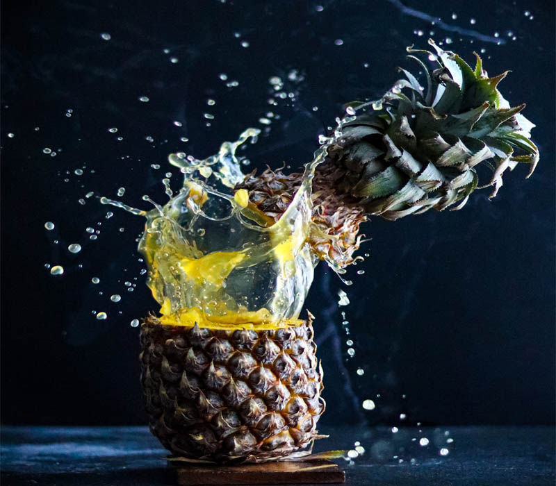 pineapple juice calories