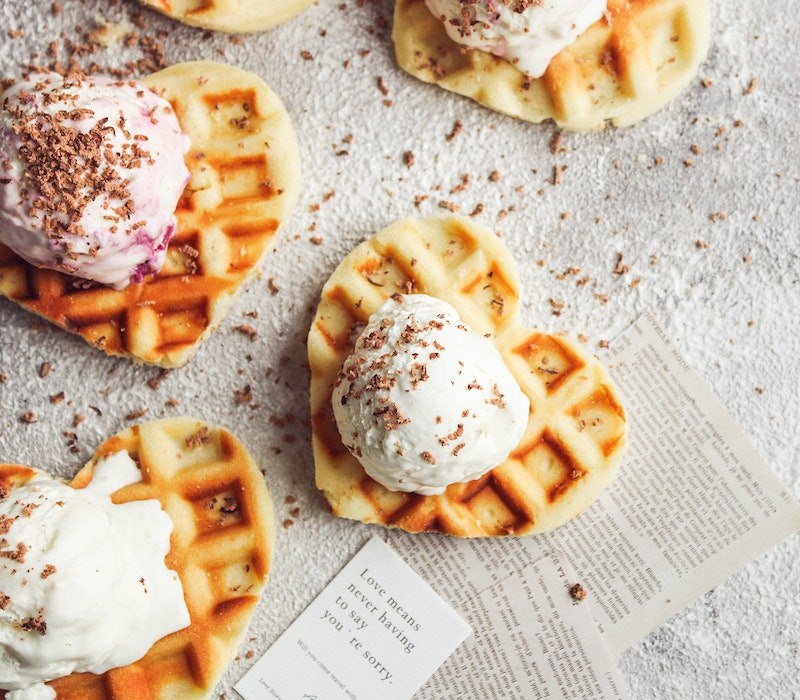 Vanilla Waffles From Plantiful Kiki Recipes