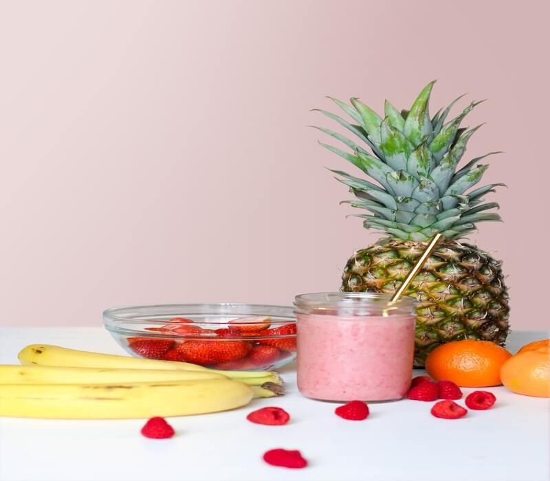 Strawberry Banana Peanut Butter Smoothie Recipe