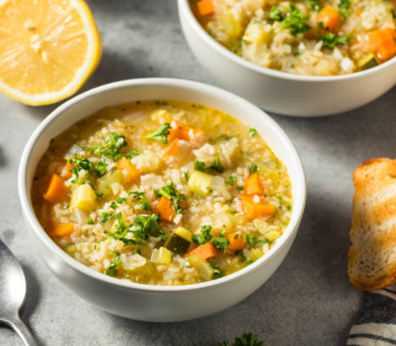 The Best Chicken and Rice Soup Instant Pot - Lifestyle Foodies🍎