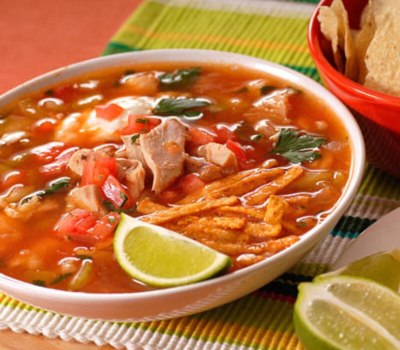 The Best Spicy Chicken Tortilla Soup - Lifestyle Foodies🍎