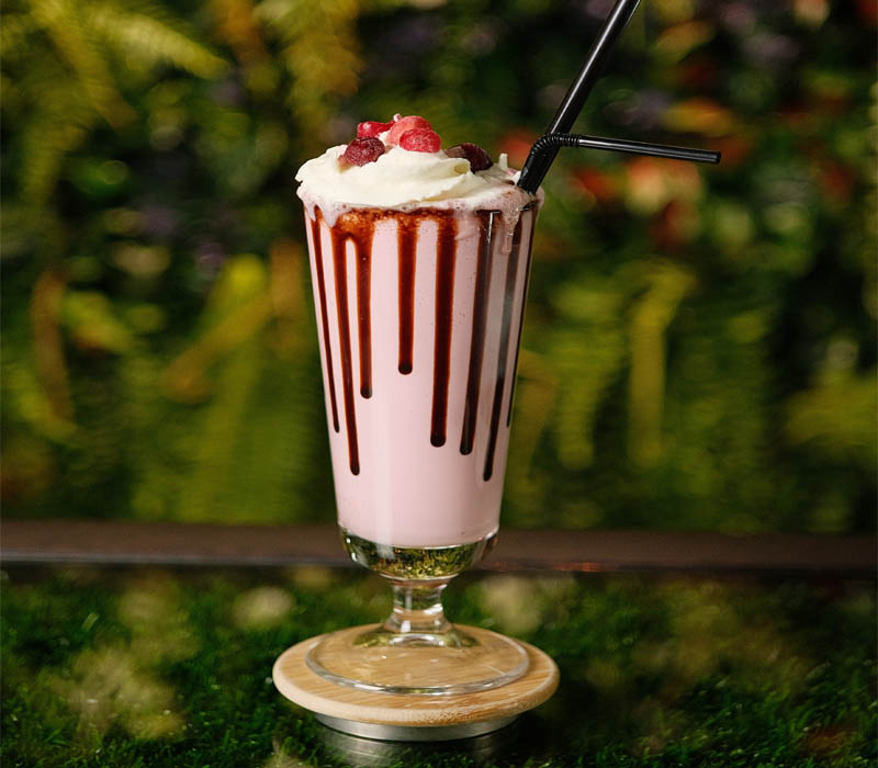 chocolate strawberry smoothie