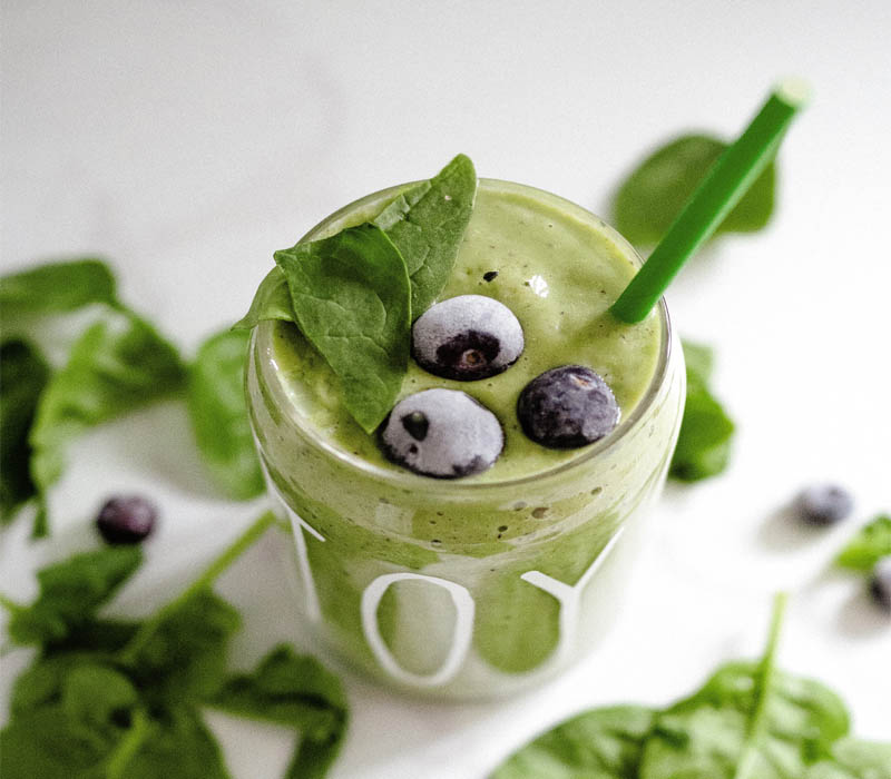 green protein smoothie