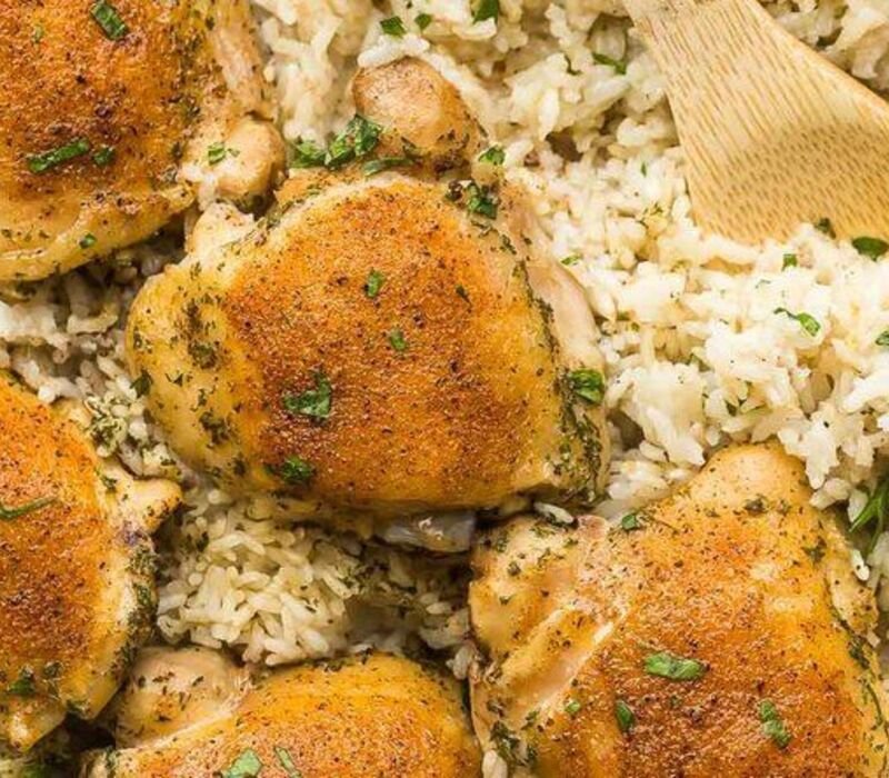 Easy Slow Cooker Chicken and Rice Recipes - Lifestyle Foodies🍎