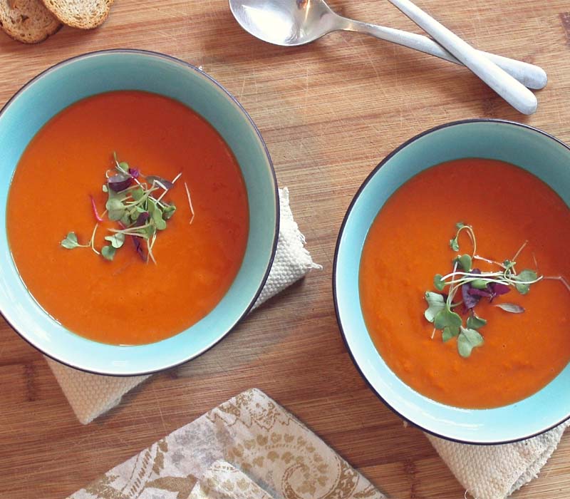 carbs in tomato soup