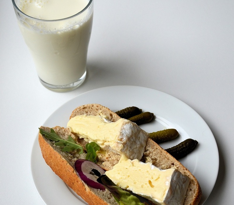 creamy milky sandwich