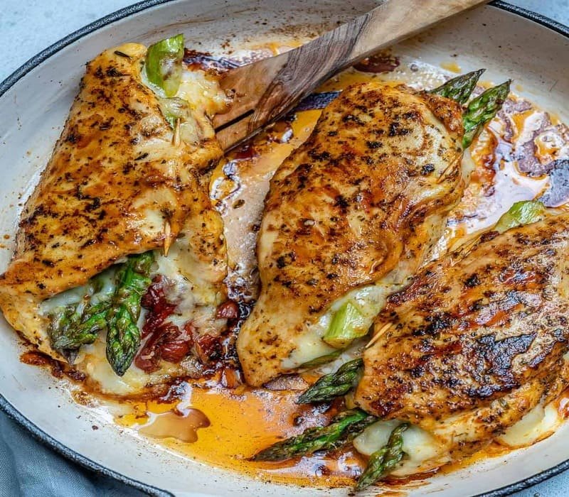 Chicken Breast Asparagus Stuffed: The Healthy Recipe