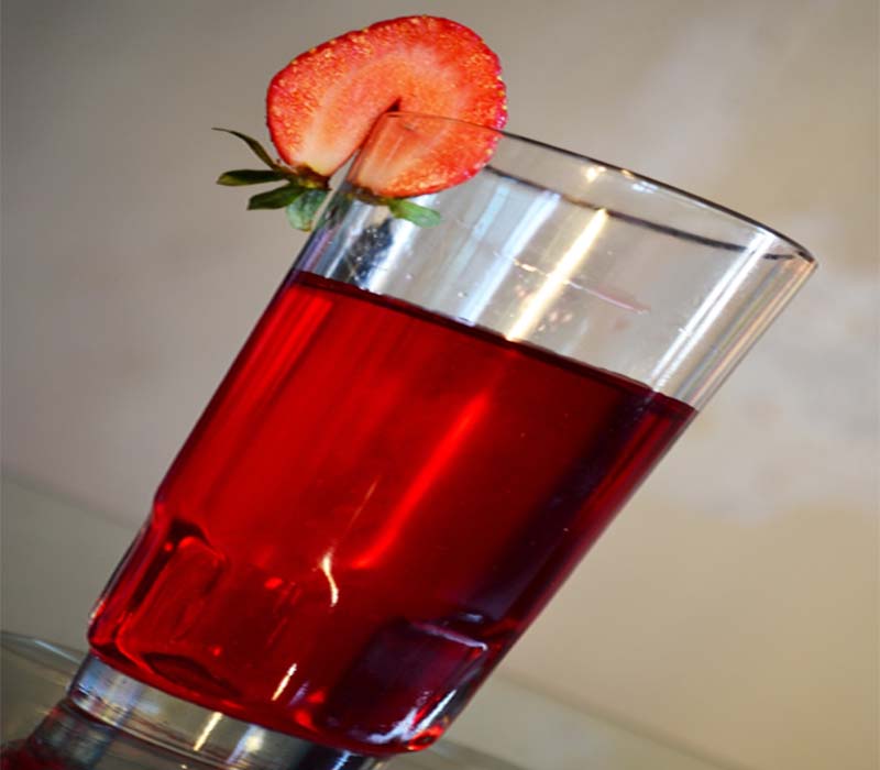 strawberry tea