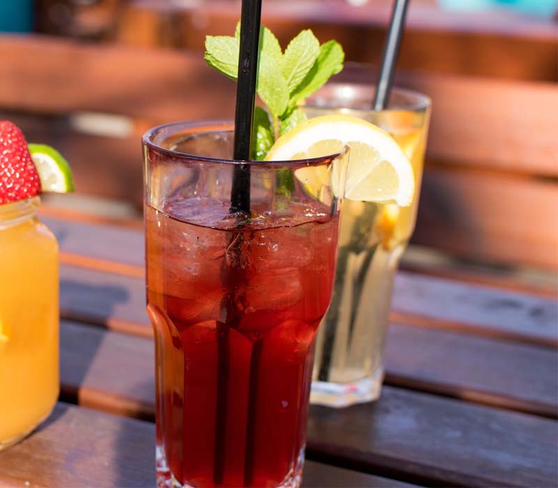 strawberry tea
