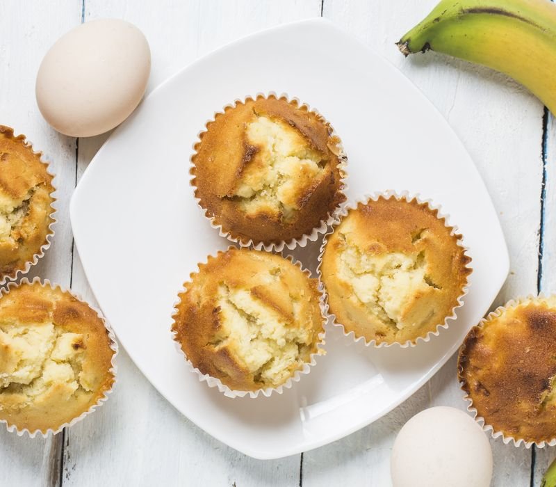 Banana Almond Flour Muffins - The Best Way to Diet